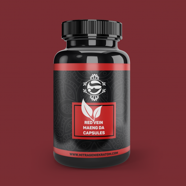 Red Vein Maeng Da Kratom Capsules