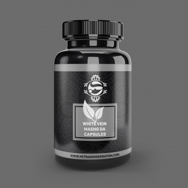 White Vein Maeng Da Kratom Capsules