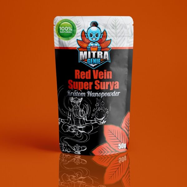 Red Vein Super Surya kratom powder
